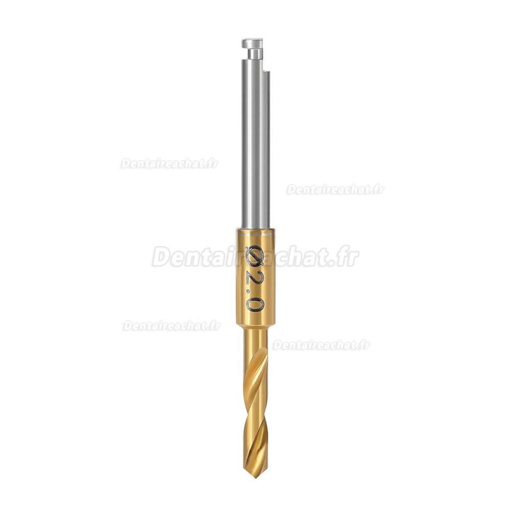 Kit de forets d'espacement pour implants dentaires / Kit guide implants dentaires